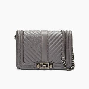 Rebecca Minkoff Chevron Small Love Crossbody